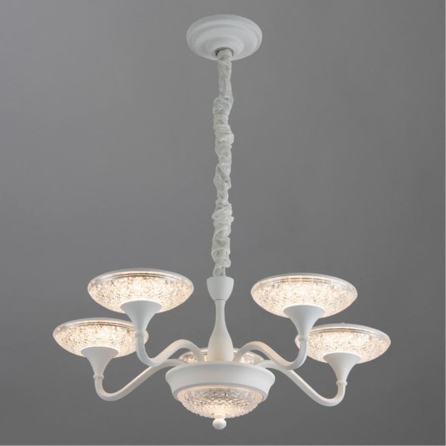 Подвесная люстра Arte Lamp BERN LED Lm4700 Ra80 4000K A5168LM-5WH