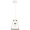 Подвесной светильник с 1 плафоном Arte Lamp A8030SP-1WH BRUSSELS под лампу 1xE27 60W