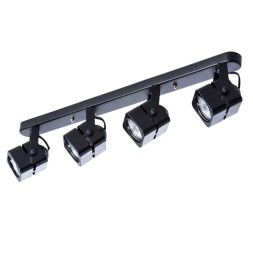 Спот потолочный Arte Lamp A1315PL-4BK MISAM под лампы 4xGU10 50W