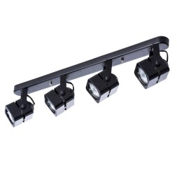 Спот потолочный Arte Lamp A1315PL-4BK MISAM под лампы 4xGU10 50W