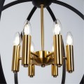 Подвесной светильник Arte Lamp A7013SP-6BK CASTULA под лампы 6xE14 60W