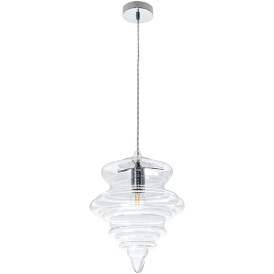 Подвесной светильник с 1 плафоном Divinare 5001/02 SP-1 MAUMEE под лампу 1xE27 60W
