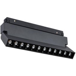 A4686PL-1BK Трековый магнитный диммируемый по 0/1-10V светодиодный светильник Arte Lamp Linea 2.0 CRI90+ 4000К 1100Лм 24° 12Вт