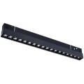 A4675PL-1BK Трековый магнитный светодиодный светильник Arte Lamp Linea 2.0 CRI90+ 3000К 1700Лм 24° 18Вт