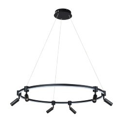 Подвесной светильник Arte lamp RING A2186SP-1BK