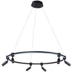 Подвесной светильник Arte lamp RING A2186SP-1BK