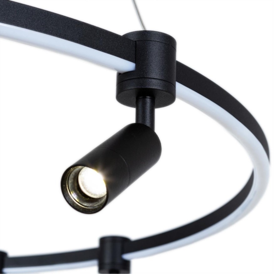 Подвесной светильник Arte lamp RING A2186SP-1BK