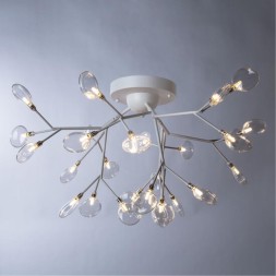 Люстра потолочная Arte Lamp A7274PL-27WH Candy под лампы G4 3W