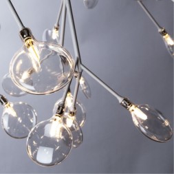 Люстра потолочная Arte Lamp A7274PL-27WH Candy под лампы G4 3W