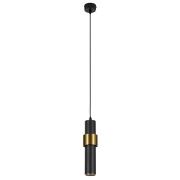 Подвесной светильник цилиндр Arte Lamp A3144SP-1BK RAN под лампу 1xGU10 50W