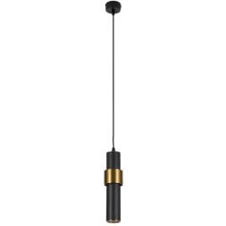 Подвесной светильник цилиндр Arte Lamp A3144SP-1BK RAN под лампу 1xGU10 50W