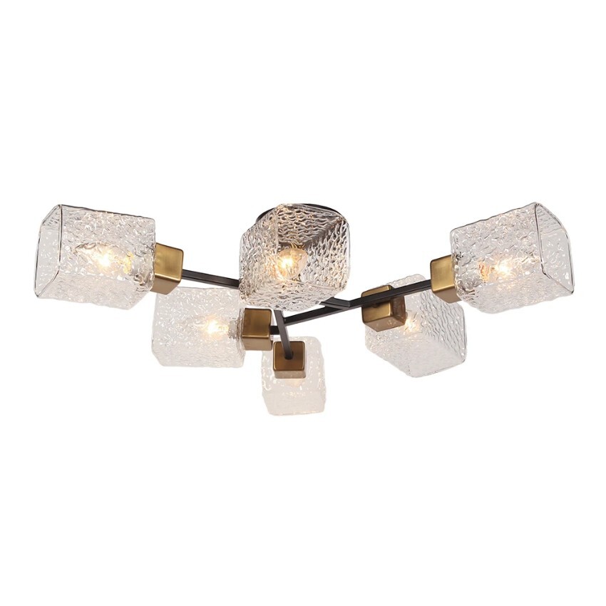 Люстра потолочная Arte Lamp A1547PL-6BK CHICAGO под лампы 6xE14 40W