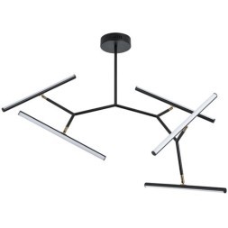 Люстра на штанге Arte lamp ZULU A2170PL-49BK