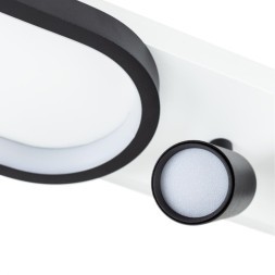 Спот настенный Arte Lamp A2600PL-32BK LUCAS светодиодный 2xLED 32W