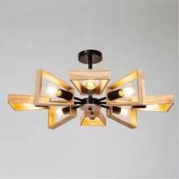 Люстра потолочная Arte Lamp A8030PL-8BK BRUSSELS под лампы 8xE27 60W