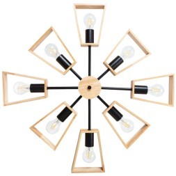 Люстра потолочная Arte Lamp A8030PL-8BK BRUSSELS под лампы 8xE27 60W