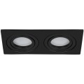 Встраиваемый светильник Arte Lamp A2168PL-2BK TARF под лампы 2xGU10 50W