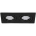 Встраиваемый светильник Arte Lamp A2168PL-2BK TARF под лампы 2xGU10 50W