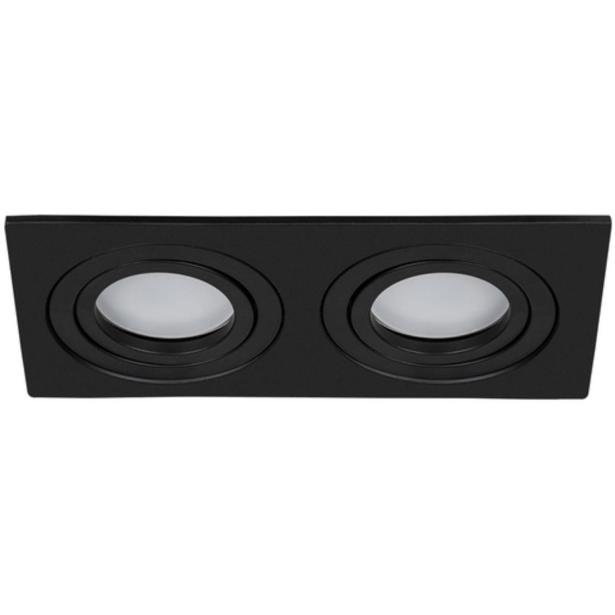 Встраиваемый светильник Arte Lamp A2168PL-2BK TARF под лампы 2xGU10 50W