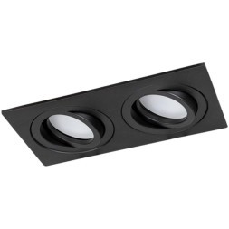 Встраиваемый светильник Arte Lamp A2168PL-2BK TARF под лампы 2xGU10 50W