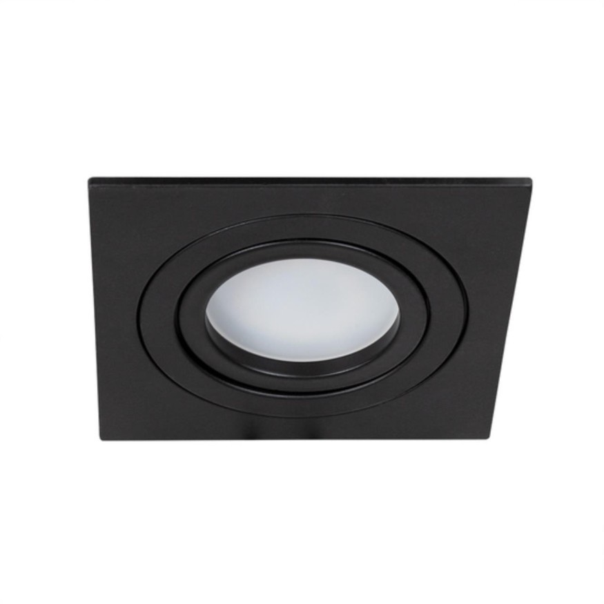 Встраиваемый светильник Arte Lamp A2168PL-1BK TARF под лампу 1xGU10 50W