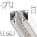 Магнитный шинопровод 3м белый для гарпунного натяжного потолка Arte Lamp Linea A474333