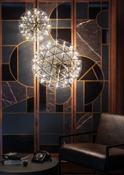Подвесной светильник Divinare 1030/02 SP-42 GALASSIA светодиодный LED 18W