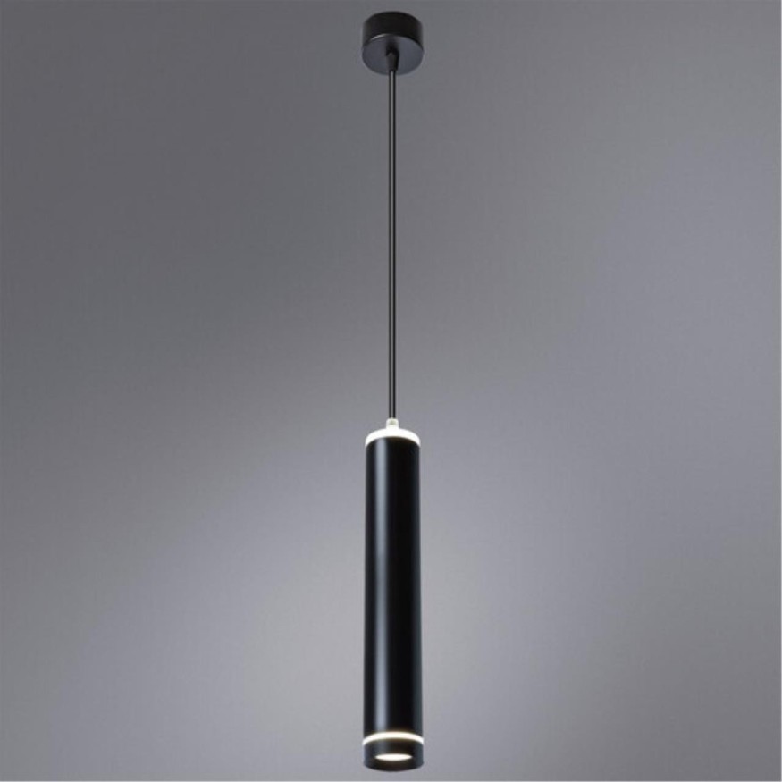 Подвесной светильник цилиндр Arte Lamp A6110SP-2BK ALTAIS светодиодный 2xLED 12W