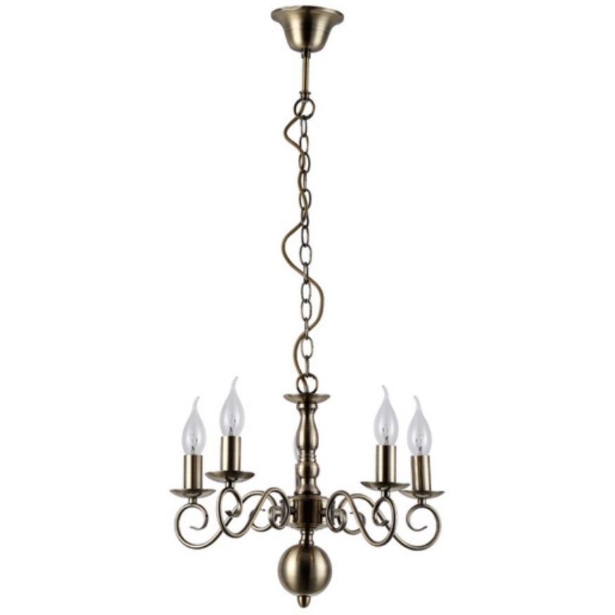 Подвесная люстра Arte Lamp ISABEL A1129LM-5AB