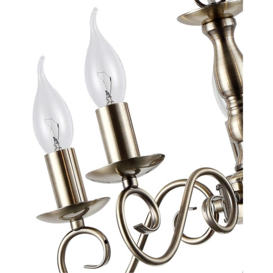 Подвесная люстра Arte Lamp ISABEL A1129LM-5AB