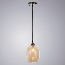 Подвесной светильник с 1 плафоном Arte Lamp A4344SP-1AB PROPUS под лампу 1xE27 60W