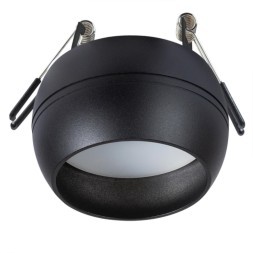 Встраиваемый светильник Arte Lamp A5550PL-1BK GAMBO под лампу 1xGX53 15W