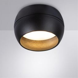 Встраиваемый светильник Arte Lamp A5550PL-1BK GAMBO под лампу 1xGX53 15W