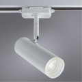 Однофазный двужильный светодиодный трековый светильник Arte Lamp A6813PL-1WH HUBBLE 4000К 800Лм CRI85+ 24° 10Вт