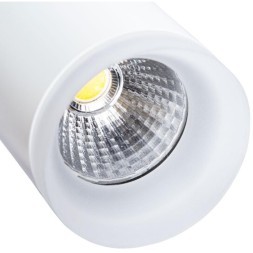 Однофазный двужильный светодиодный трековый светильник Arte Lamp A6813PL-1WH HUBBLE 4000К 800Лм CRI85+ 24° 10Вт