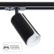 Однофазный двужильный трековый светильник Arte Lamp A7375PL-1BK PINO под сменную лампу GU10