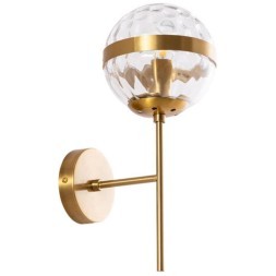 Бра с выключателем Delacrua A7770AP-1PB