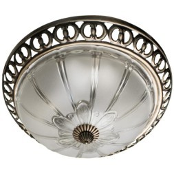 Настенно-потолочный светильник Arte Lamp A1306PL-2AB PORCH под лампы 2xE27 60W