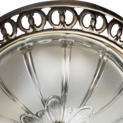 Настенно-потолочный светильник Arte Lamp A1306PL-2AB PORCH под лампы 2xE27 60W