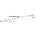 Arte Lamp SKYCROSS NEON A603506N Готовая тросовая неоновая система, длина 6м, шарнирные крепления, блок питания покупается отдельно, питание 24В 12Вт/м 1000лм/м 3000К CRI90+ диоды SMD2835 336шт/м IP20