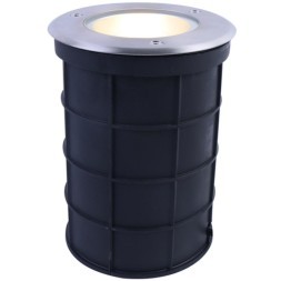 Уличный светильник встраиваемый в дороги и стены Arte Lamp A6014IN-1SS PIAZZA IP67 под лампу 1xE27 60W