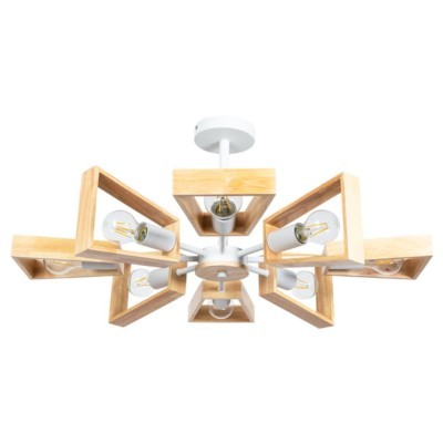 Люстра потолочная Arte Lamp A8030PL-8WH BRUSSELS под лампы 8xE27 60W