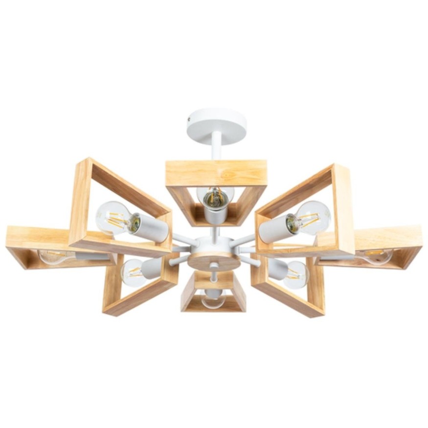 Люстра потолочная Arte Lamp A8030PL-8WH BRUSSELS под лампы 8xE27 60W