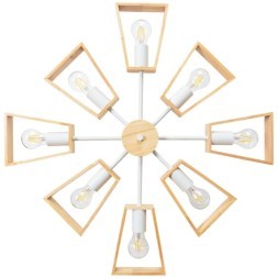 Люстра потолочная Arte Lamp A8030PL-8WH BRUSSELS под лампы 8xE27 60W