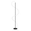 Торшер с абажуром Arte Lamp A2850PN-35BK KLIMT светодиодный LED 30W