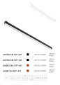 2478/06 SP-40 Трековый ременный светодиодный светильник диммируемый по TRIAC 0/1-10V Divinare Decorato CRI90+ 4000К 3200Лм 110° 40Вт