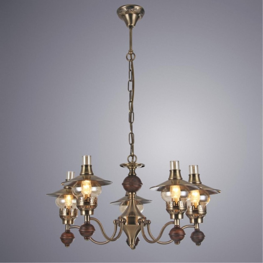 Люстра подвесная Arte Lamp A5664LM-5AB TRATTORIA под лампы 5xE14 60W