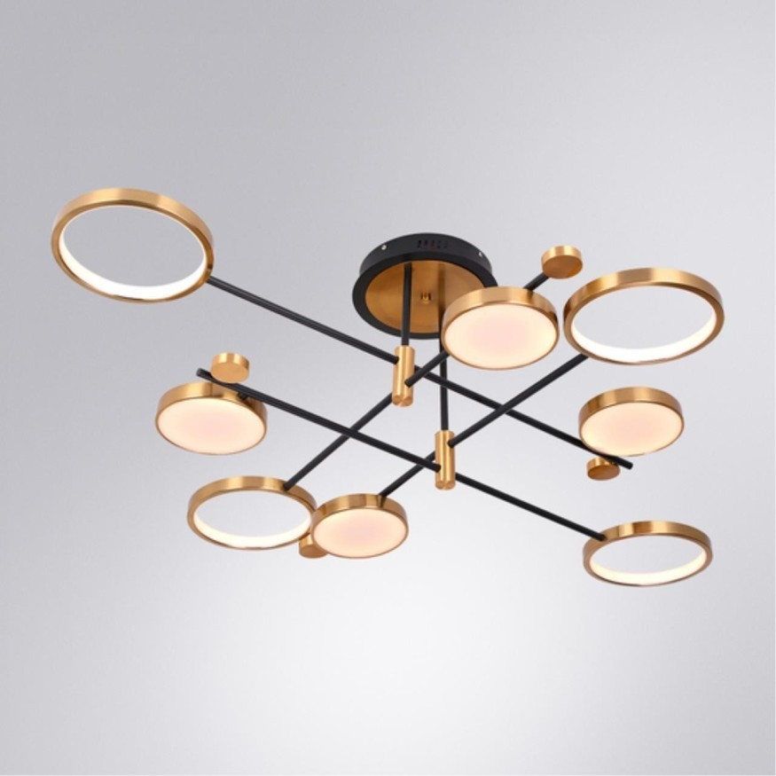 Люстра потолочная Arte Lamp A1364PL-8PB HOLLY светодиодная LED 80W