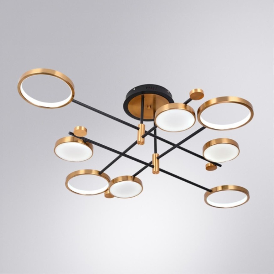 Люстра потолочная Arte Lamp A1364PL-8PB HOLLY светодиодная LED 80W