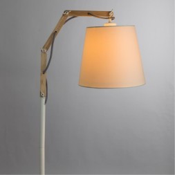 Торшер с абажуром Arte Lamp A5700PN-1WH PINOCCHIO под лампу 1xE27 60W